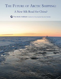 Front page of The Future of Arctic Shipping report