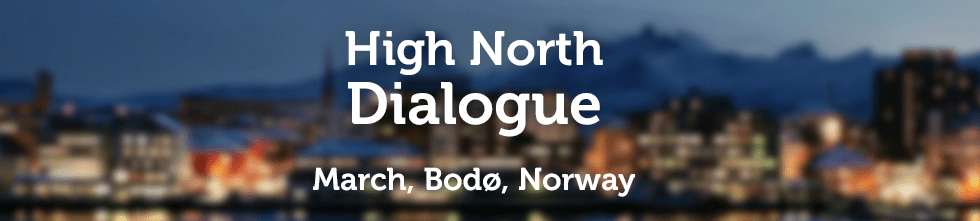 Promotional banner for the High North Dialogue
