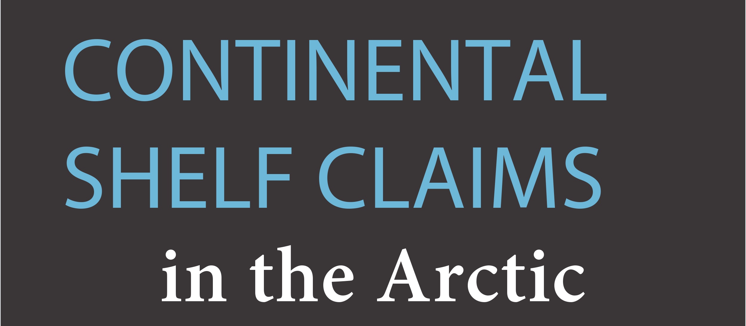 Infographic header on continental shelf claims in the Arctic