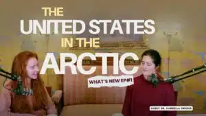 Screenshot of Serafima Andreeva and Gabriella Gricius talking