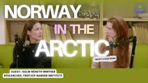 Screenshot of Serafima Andreeva and Iselin Winther talking