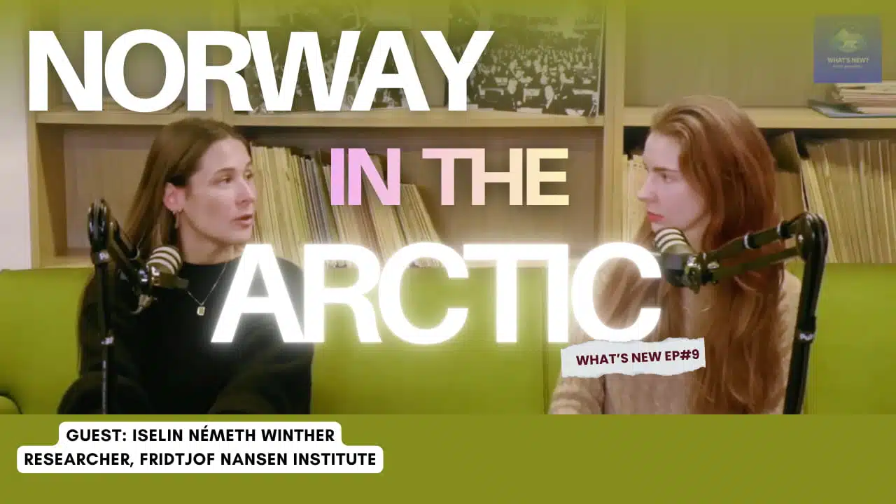 Screenshot of Serafima Andreeva and Iselin Winther talking