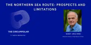 Image in blue with a profile images of Arild Moe